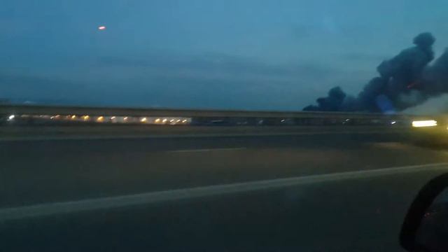 Симферопольский пожар накрыл дымом весь город. смотреть онлайн