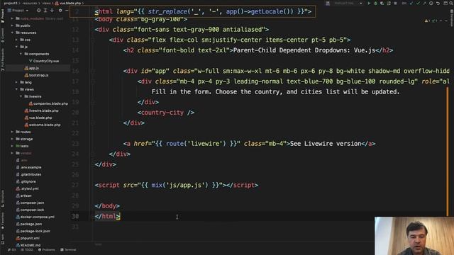 Livewire VS Vue.js: Practical Example of Dependent Dropdowns смотреть онлайн