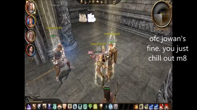 Jowan's personal quest Jailbreak! - Karma's Origins Companions Mod смотреть онлайн