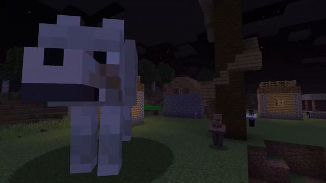 В МАЙНКРАФТЕ ПОЯВИЛАСЬ САМАЯ БОЛЬШАЯ СОБАКА ДЕРЕВНЯ ЖИТЕЛЕЙ MINECRAFT MINE смотреть онлайн