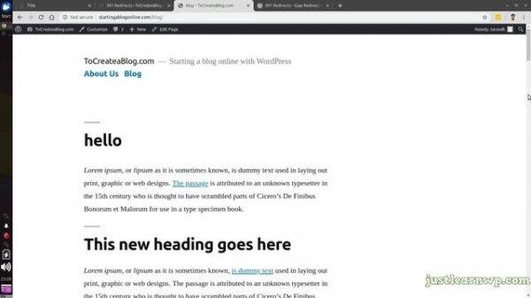 How to create a 301, 302 redirects in WordPress 301 Redirects – Easy Redirect Manager Plugin Free