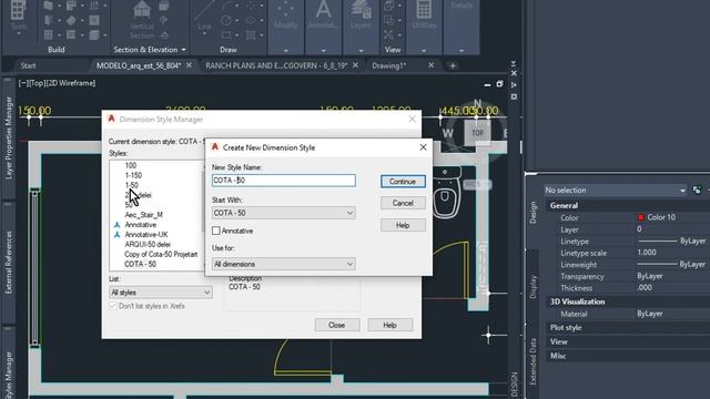 AutoCAD Architecture - AEC Dimension - mm to m смотреть онлайн