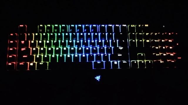 Razers BlackWidow Chroma & DeathAdder Chroma Lighting смотреть онлайн