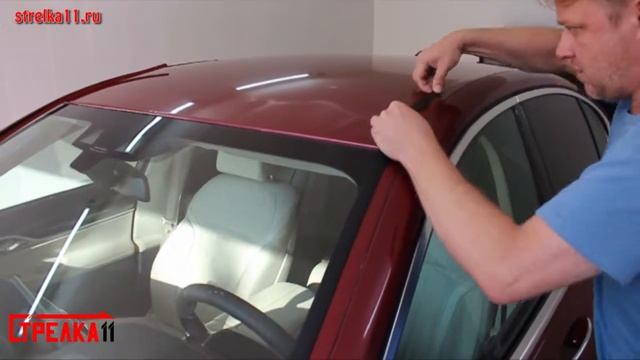 Дефлектор лобового стекла Стрелка-2 BMW 7-Series (VI) с 2017г.в. - strelka11.ru смотреть онлайн