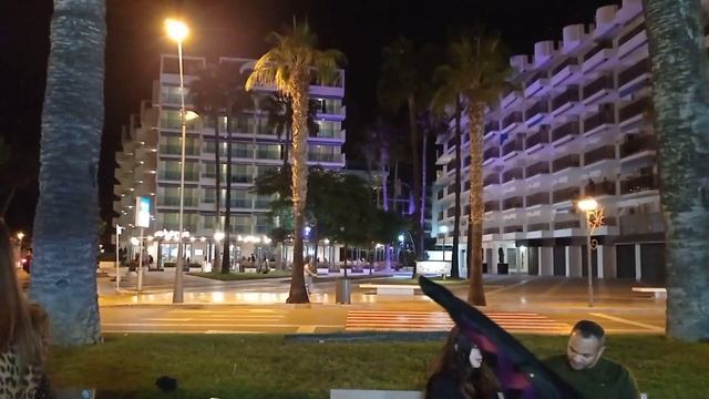 Мы всё-таки пошли на Праздник. Испания. Salou .