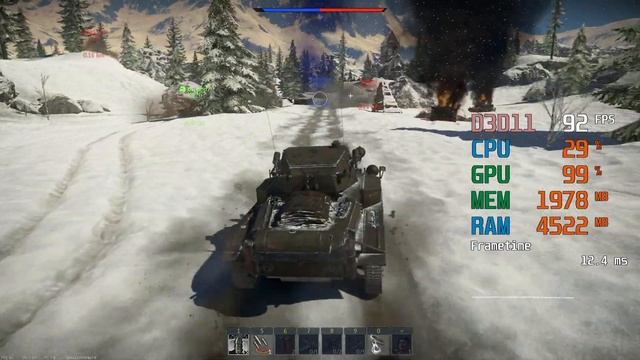GeForce GTX 960 -- AMD Ryzen 5 2600 -- War Thunder FPS Test смотреть онлайн