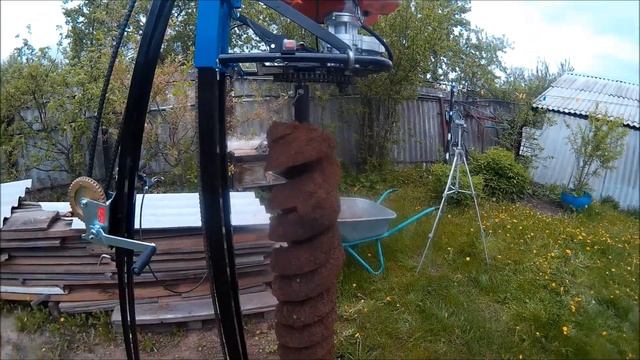 Меньше одной минуты потребовалось, чтобы пробурить скважину на глубину 1метр смотреть онлайн