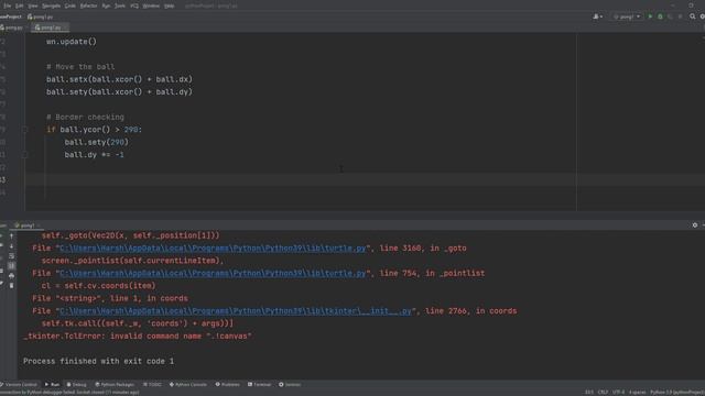 How to Make a Pong Game using Python! смотреть онлайн