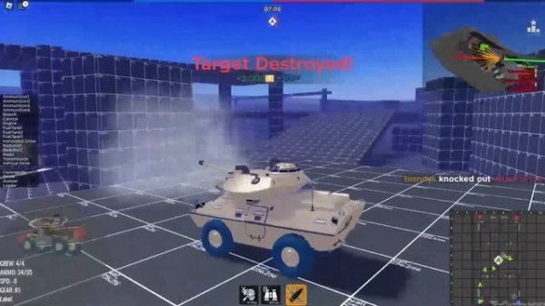 Roblox: Cursed Tank Simulator - 94mm 28 Pdr Montage