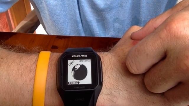 Review Rip Curl GPS Watch. How to set-up the Rip Curl GPS watch? смотреть онлайн