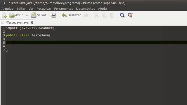 Linux (Ubuntu Mate) - Como criar, compilar e executar um programa java no terminal смотреть онлайн