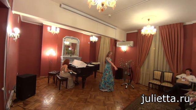 Юлия Загоскина. Выходная ария Сильвы. И. Кальман смотреть онлайн