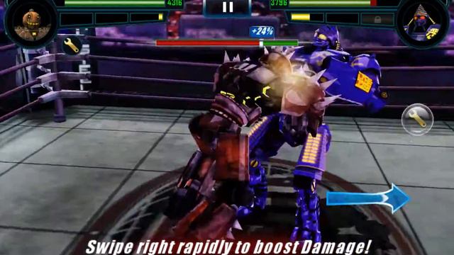 REAL STEEL WRB Hollowjack VS Noisy Boy New Robots UPDATE (Живая Сталь) смотреть онлайн