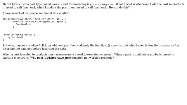 Wordpress: call a function when insert and update a custom post type (2 Solutions!!) смотреть онлайн