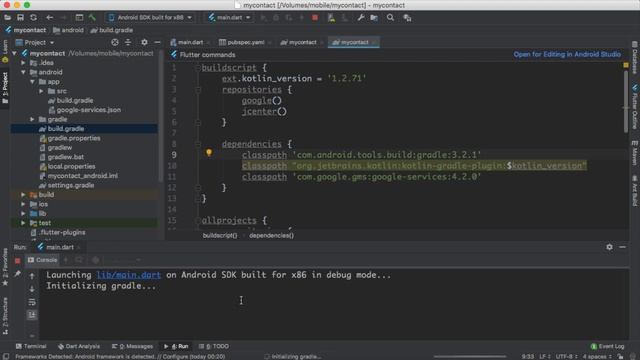 #94 Craate Firebase project and install requirements and integrate your App with firebase смотреть онлайн