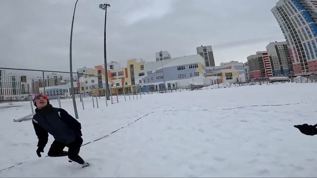 Волейбол от первого лица | SNOW VOLLEYBALL FIRST PERSON | 2024