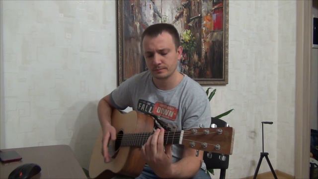 "Человек не любивший меня" под гитару - Игорь Слуцкий (cover) смотреть онлайн