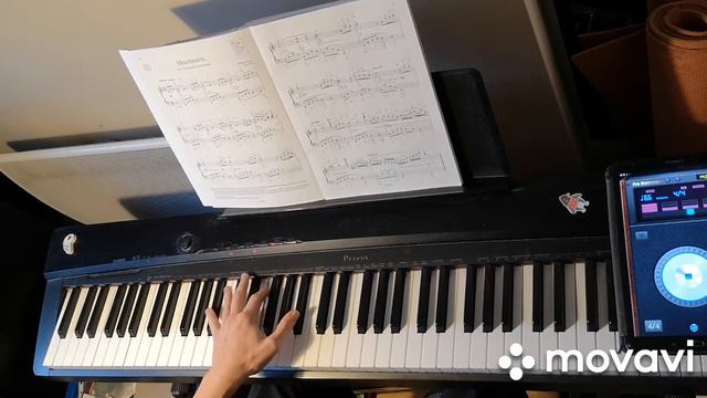 Moonbeams (left hand with metronome 66) смотреть онлайн