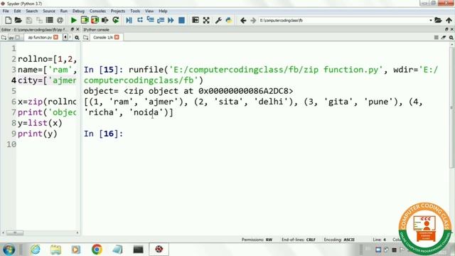 Zip Function in Python | How to use Zip Function in Python смотреть онлайн