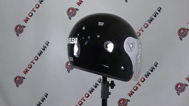 Шлем открытый "Safelead" HF-212 черный смотреть онлайн