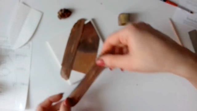 Имитация дерева из полимерной глины. Часть 2
