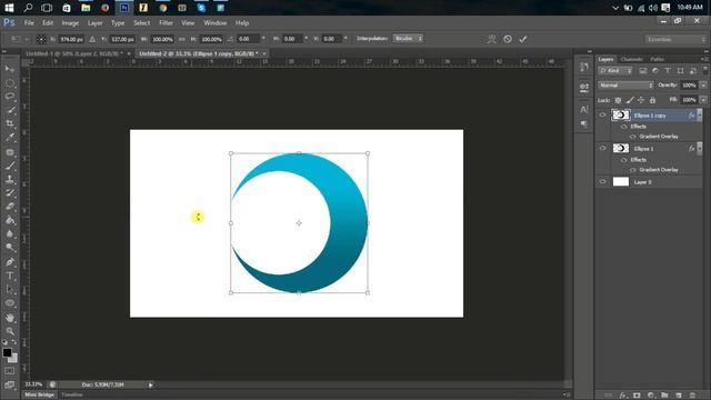 How to Create Professional Logo Design in Photoshop cs6 | Very Easy Logo смотреть онлайн