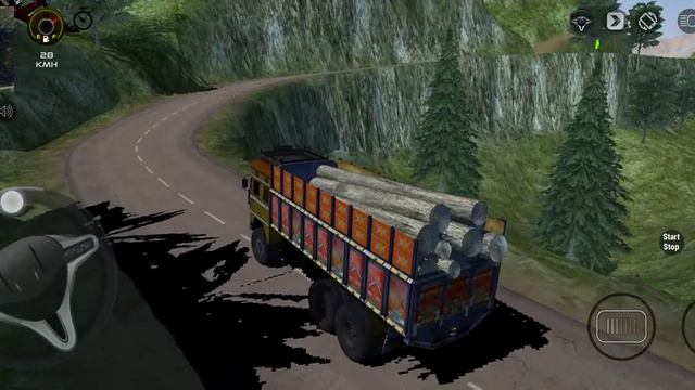 Indian track game || cargo Game realty videos simulator #truckgame #gaming смотреть онлайн