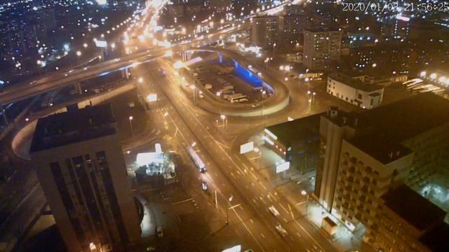 Москва - Нижегородская улица - веб камера 03.01.2020, 18:57