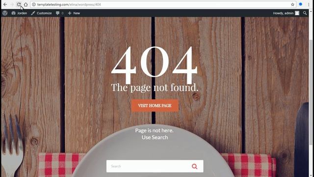 WordPress Blogging Themes. How To Customize 404 Page смотреть онлайн