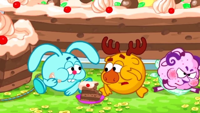 Азбука здоровья13 - Нездоровый рекорд. Смешарики смотреть онлайн