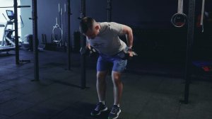Тяга гантель в наклоне/ DB bent over row