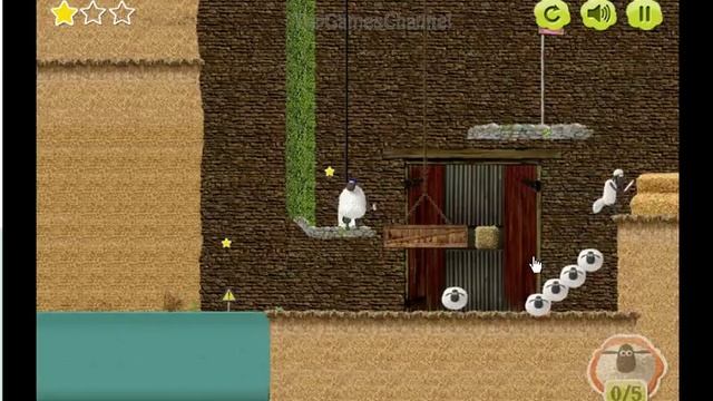 Shaun the Sheep Game - App Hazard 6-8 lvl walkthrough смотреть онлайн