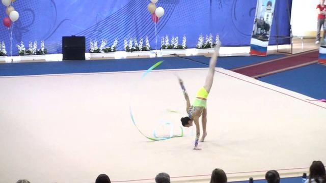 Быстрова Валерия, лента. ЧР 2015, Пенза 17.04 смотреть онлайн