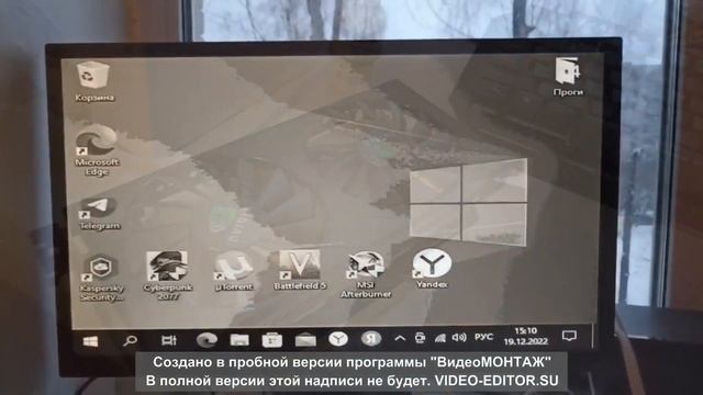 Запуск RTX3060m/laptop в Windows 10 и внешний обзор видеокарты