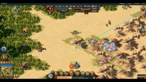 Как бить цитадель эльфов 15 ур. без потерь с автоматизацией автокликером в игре ТоталБаттле и Триумф