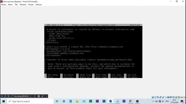 KONFIGURASI MAIL SERVER DEBIAN 7 смотреть онлайн