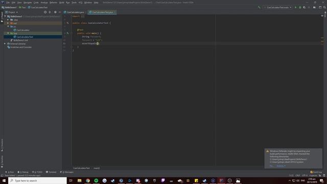 How to Create a Test on IntelliJ (JUnit) смотреть онлайн