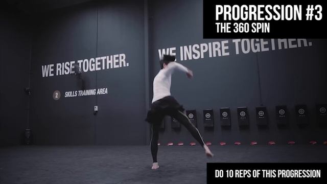 HOW TO DO A CHEAT 900 KICK IN 4 EASY PROGRESSIONS | INVINCIBLE WORLDWIDE смотреть онлайн