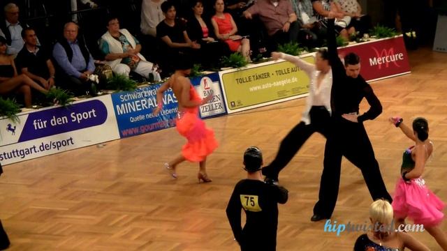Young Eun Shim - Song Ha Kim, GOC Stuttgart 2012, WDSF Grand Slam latin, 3. round - paso doble смотреть онлайн