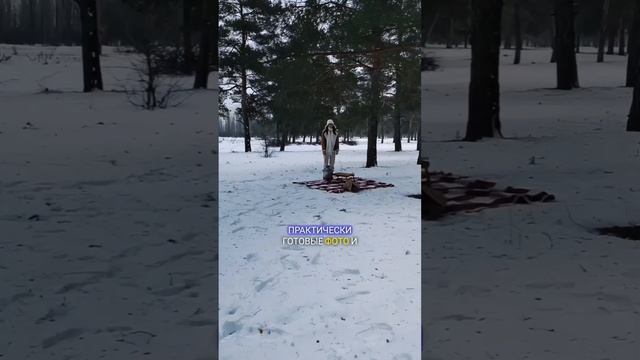 Съёмка в лесу, зимняя фотосессия, идеи фото зимой. Фотосессия, снег, лес, багажник машины смотреть онлайн