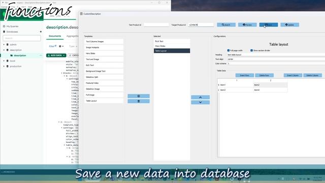 PyQt5 Programs | Create custom json data and save into MongoDB database смотреть онлайн