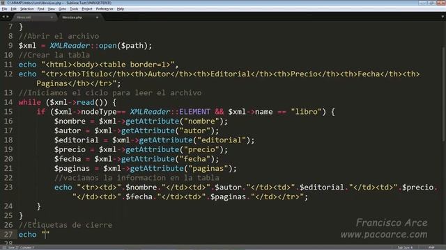Utiliza PHP con XML y JSON смотреть онлайн