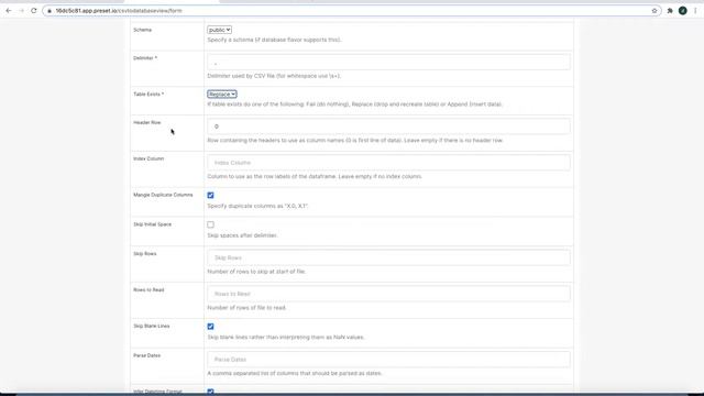 Apache Superset /Preset CSV Upload смотреть онлайн
