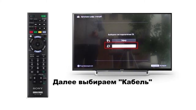 Настройка каналов талевизор Sony смотреть онлайн