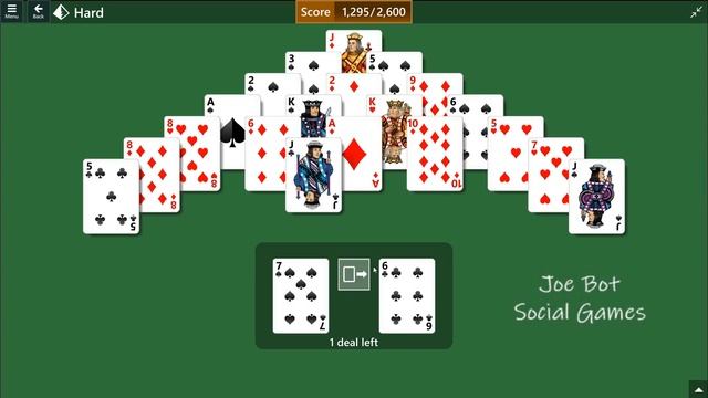 Microsoft Solitaire Collection - Pyramid - February 14 2023 смотреть онлайн