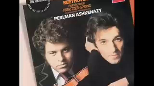 Beethoven violin sonata No. 5 Spring Mvts 3 and 4 (3/3) Perlman смотреть онлайн