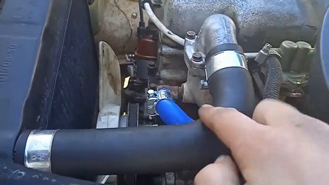 Исправление собственных ошибок в системе охлаждения Москвича 412. смотреть онлайн