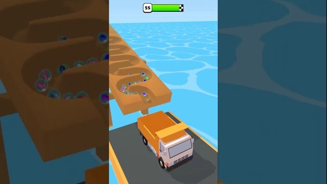 Marble Run 3D - Ball Race Gameplay Android, iOS ( Level 51 - 60 ) смотреть онлайн