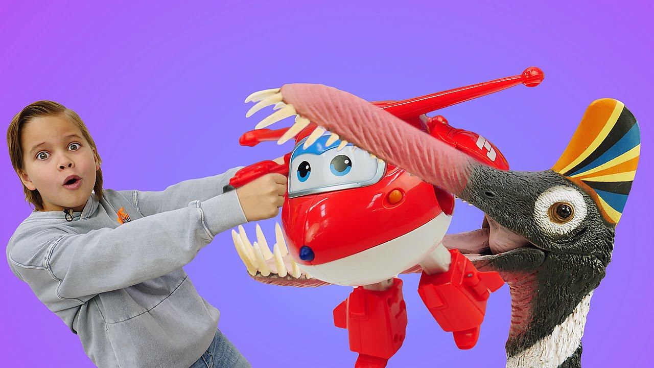 Видео игры для мальчиков: Супер Крылья Джетт везут COLLECTA! Игровые наборы и игрушки детям смотреть онлайн