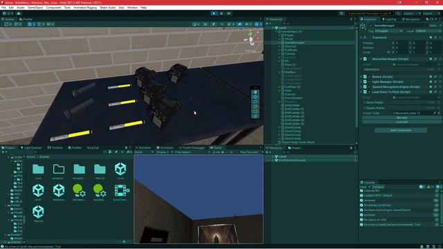 Спавним вещи в локации и чекаем баги unity 3d смотреть онлайн